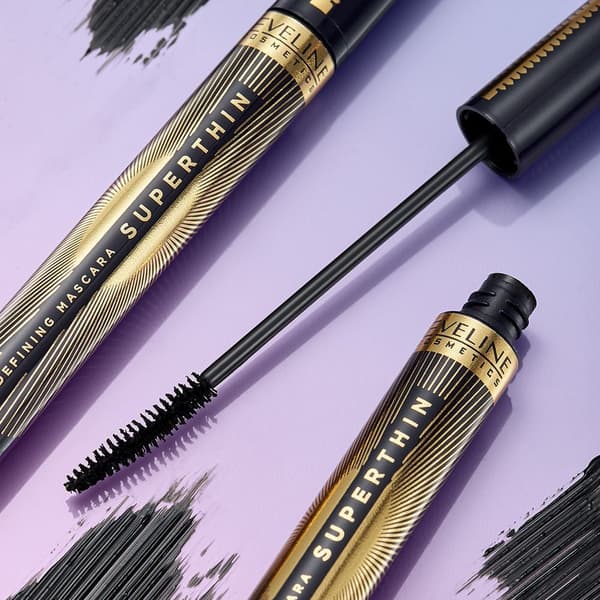 Mascara med en præcisionsbørste