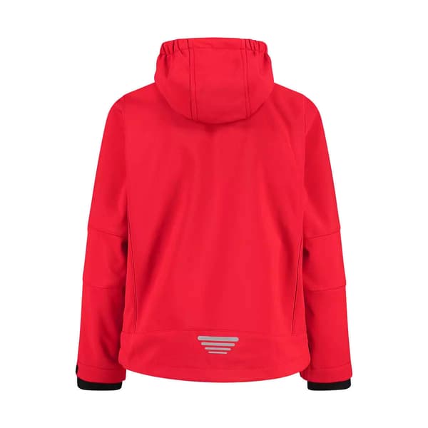 CMP Kid Jacket Fix Hood barnvandringjacka röd 98