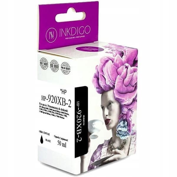 Inkdigo 920XL-bläck kompatibelt med HP OfficeJet 6000 6500APlus 7500A 6500 TÜV-certifierat