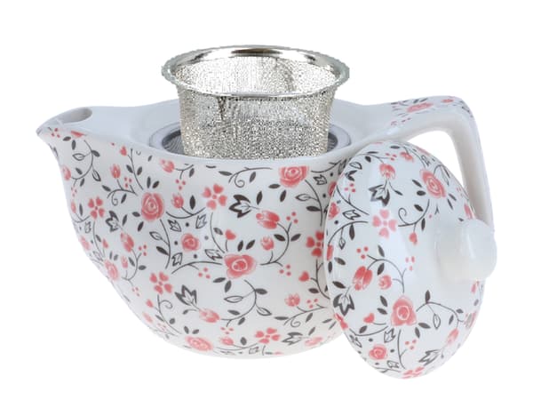 Keramisk elkedel med infuser