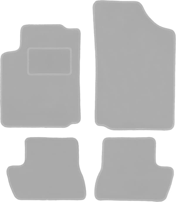 Grå bilmåtter til: Citroën C3 Pluriel cabrio (2003-2010)