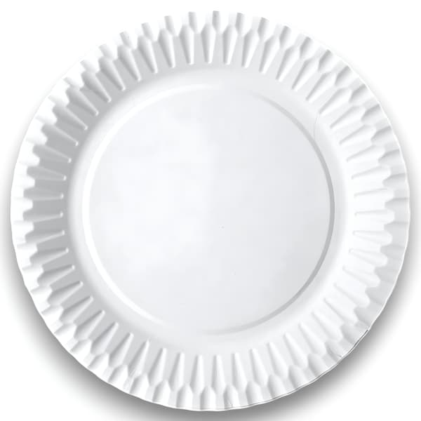 Vita EKO papperstallrikar 18 cm 100 st.