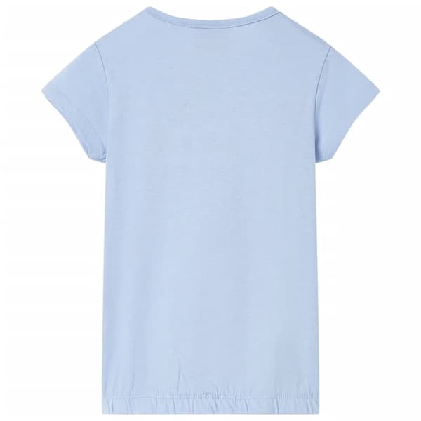 Barn-T-shirt, blå, 116