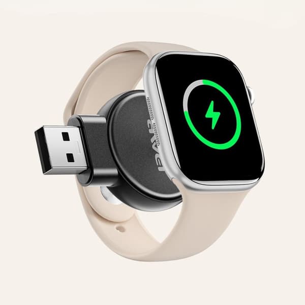 AWEI Oplader til Apple Watch/Samsung Watch W26 Sort