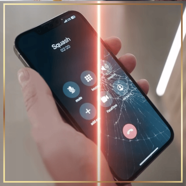 MS AntiSPY Diamond Glass hærdet glas til iPhone 15 Pro Max