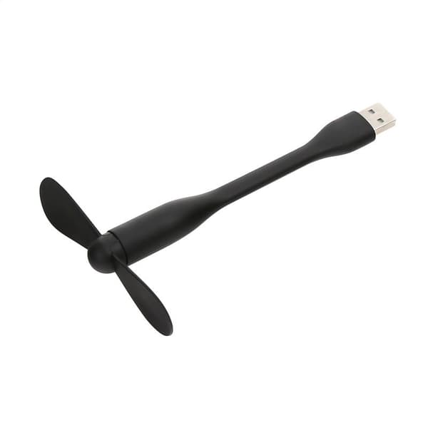 OMEGA USB-FLÄKT SVART [43442]