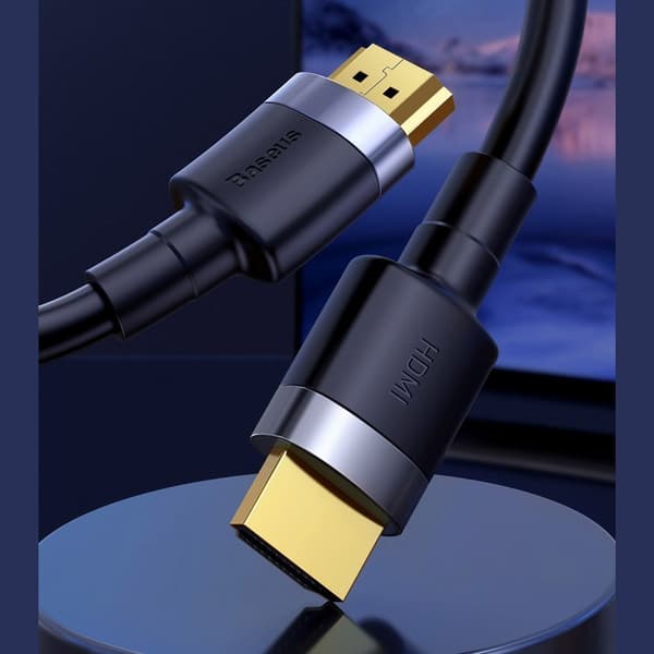 HDMI 2.0 4K 60 Hz 3D 18 Gbps 2 m sort kabel
