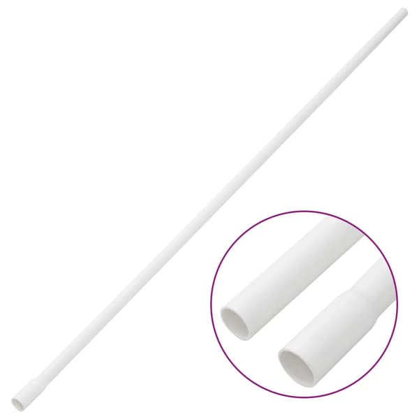 vidaXL Elrör, Ø16 mm, 30 m, PVC
