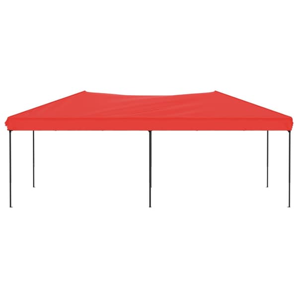 vidaXL foldbart festtelt rød 3x6 m