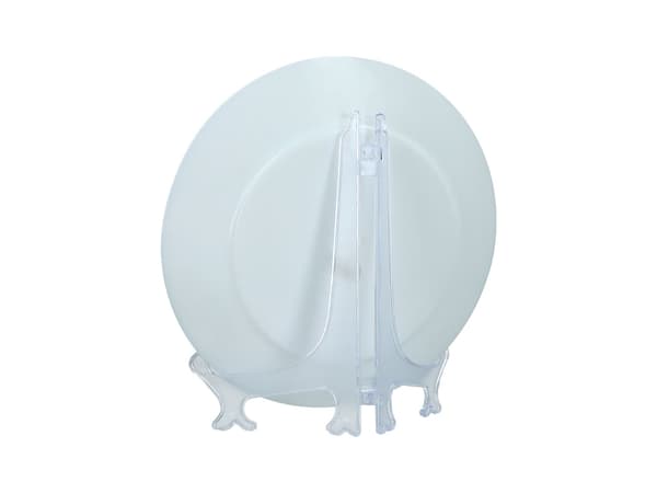 Tallerkenholder (transparent) - 20 cm