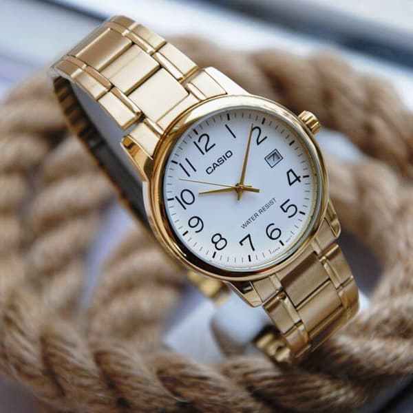 Herrklocka CASIO MTP-V002G-7B2UDF (zd103b) + låda