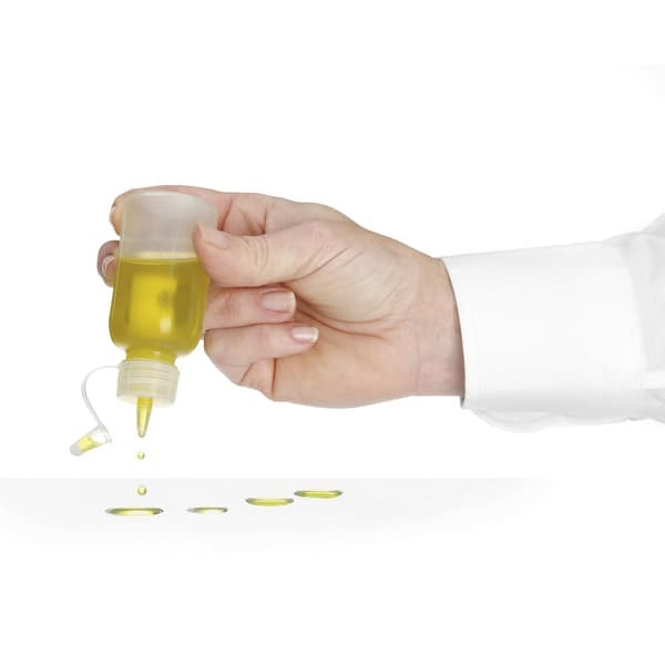 Mini saucedispenser 50 ml diameter 35 x 100 mm - sæt med 4
