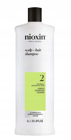 Nioxin System 2 Hovedbunds-+Hårshampoo 1000 ml