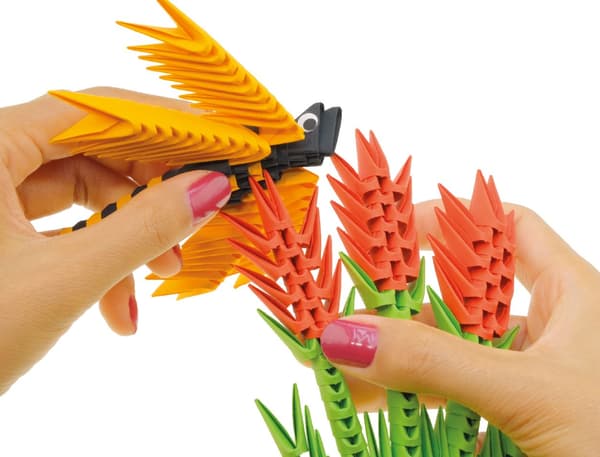 3D Origami. Guldsmede