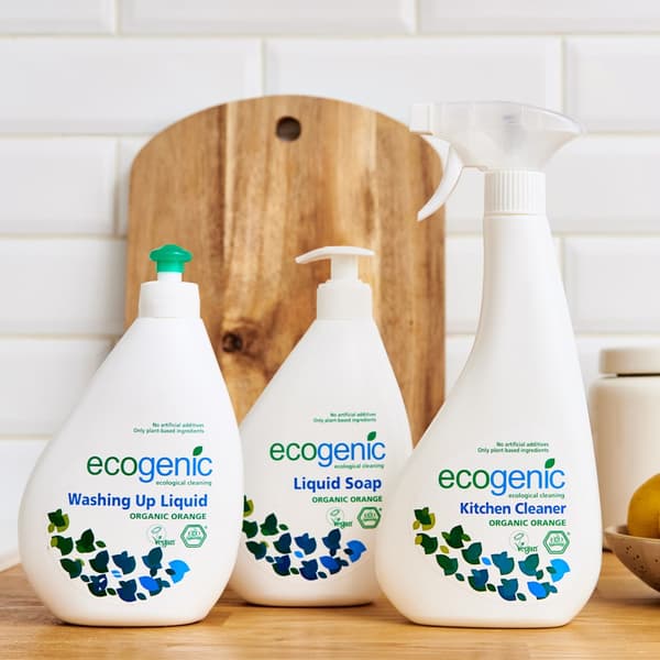 Ekogenisk, orange diskmedel, 500 ml