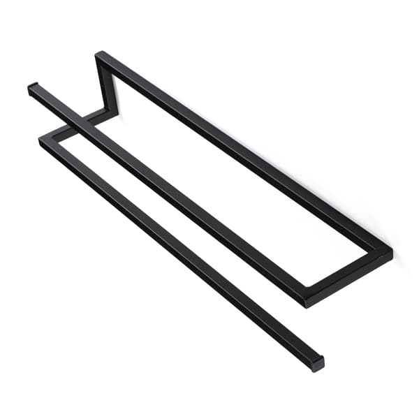 Väggställ för 2 handdukar 60 cm