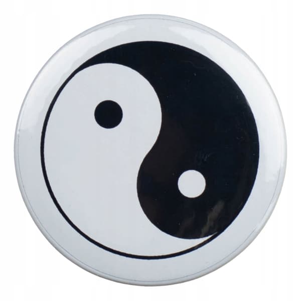 Yin Yang Pin 58mm Japan