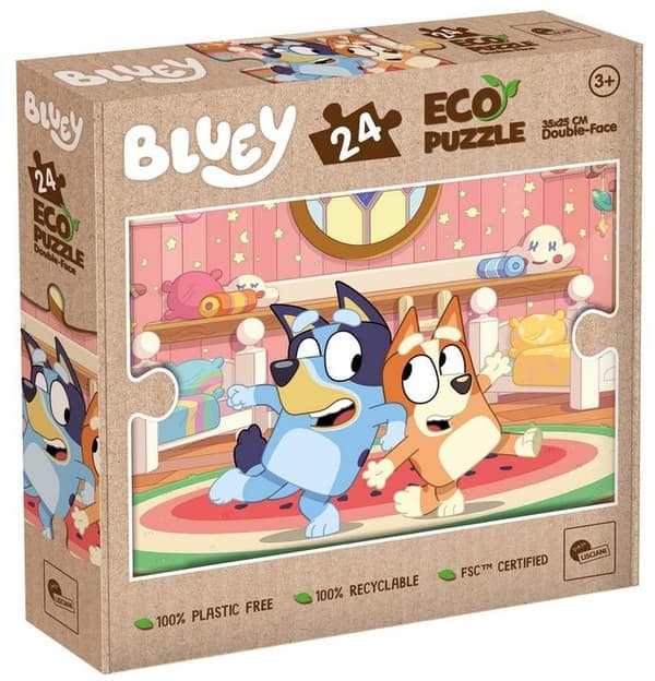 Palapeli 24 Bluey Eco kaksipuolinen