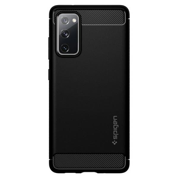 Spigen Rugged Armor-cover til Galaxy S20 FE i matsort