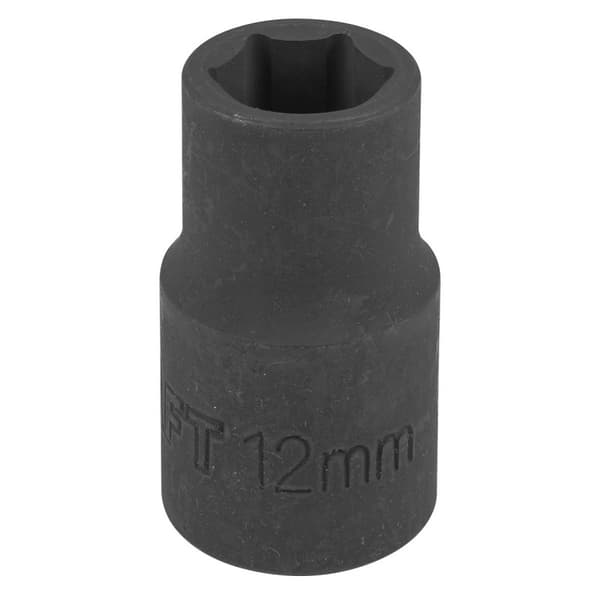 1/2" 12 mm 6-kant topnøgle