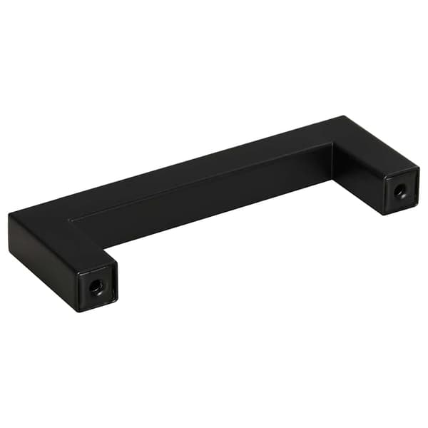 vidaXL skabsgreb 10 stk. sort 96 mm rustfrit stål