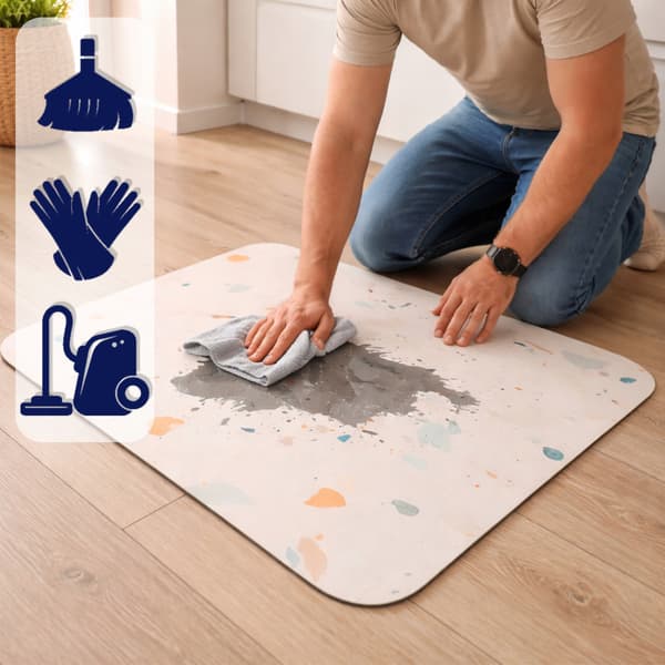 [förpackning] Halkfri gummimatta 40x60cm D28868