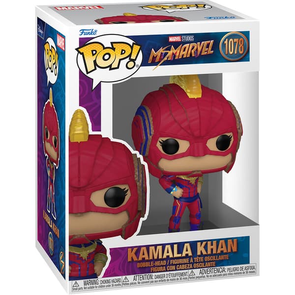 Funko POP Ms. Marvel 1078 Kamala Khan samlerfigur