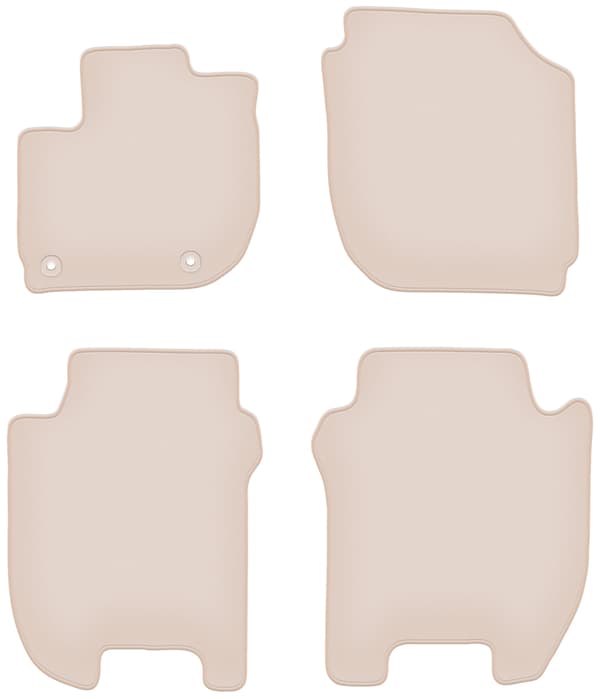 PREMIUM beige gulvmåtter til: Honda Jazz IV hatchback 2015-