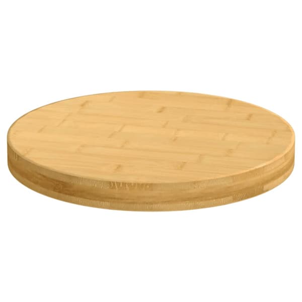 vidaXL Bordsskiva Ø50x4 cm bambu
