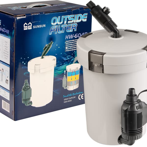 SunSun HW-604B - externt filter 800l/h