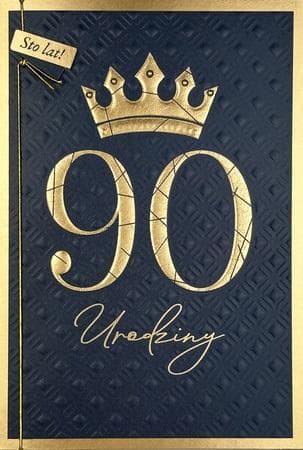 Kort B6 Födelsedag 90