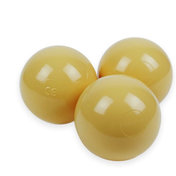 Legetøjskugler ø7cm 25 stk beige