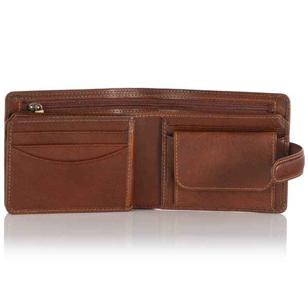Visconti TSC-42 ljusbrun herrplånbok i läder