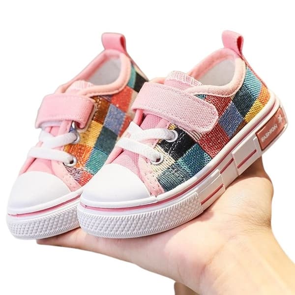 Permani Ternet Pink Børnesneakers 29