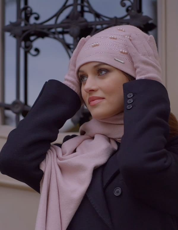Vivisence 7012 tummanharmaa uni-hattu