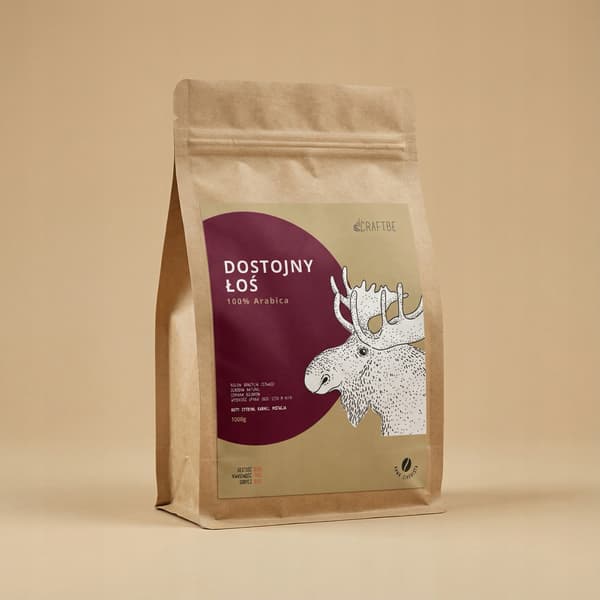 Craftbe Kaffebönor Dignified Moose 250g