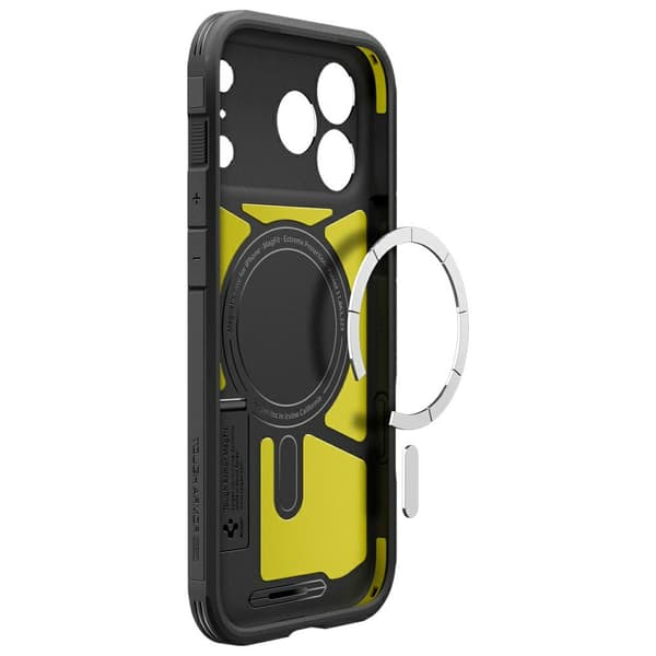 Spigen Tough Armor "T" MAG MagSafe-cover til iPhone 17 Pro, sort
