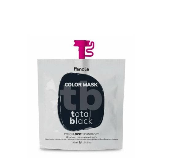 Fanola Farvemaske Sort 30 ml