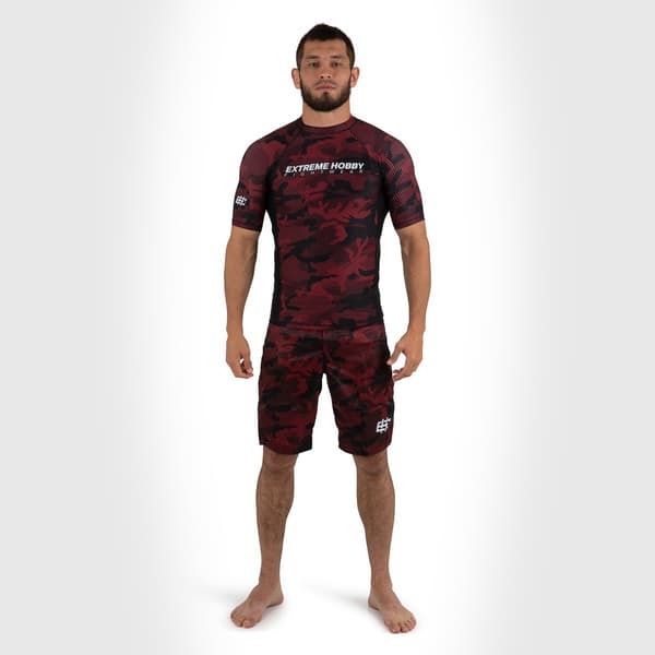 Herre kortærmet rashguard HAVOC S SORT