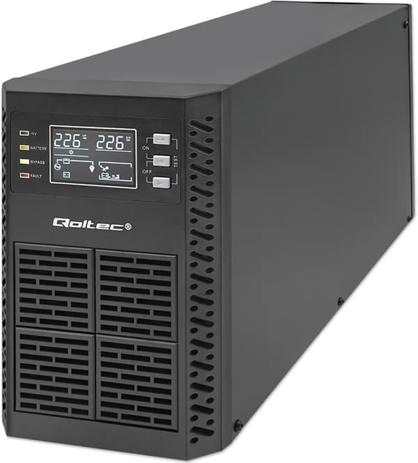 UPS Qoltec Pure Sine Wave 2000VA 2000W LCD USB