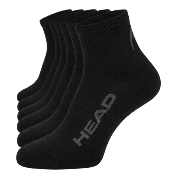 Head Multisport Active 6-pak Sort/Grå 43-46