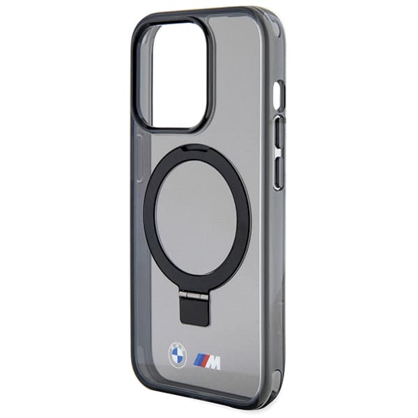 BMW Ring Stand M Collection MagSafe-etui til iPhone 15 Pro, sort
