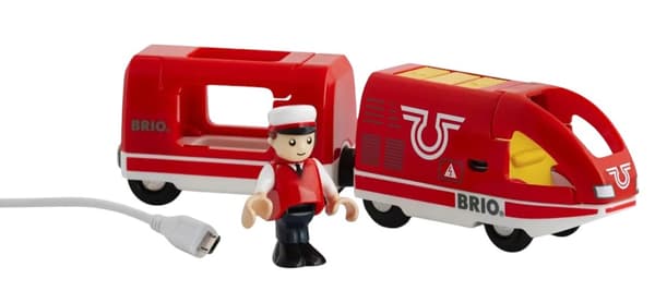 Brio 33746 Rött Lokomotiv med USB
