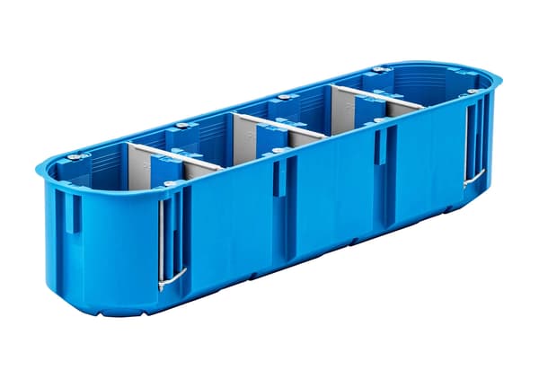 Multibox infälld elbox för Regips, djup 4x60mm, 1 st Simet
