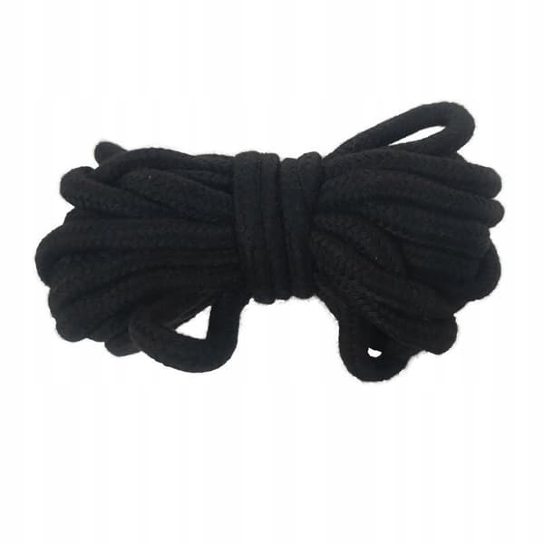 BDSM-sidontaköysi 10 m musta Intimeo Bondage Accessories