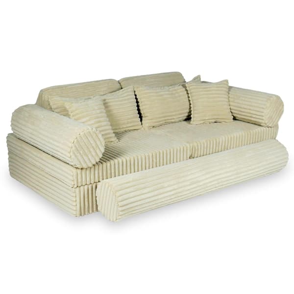 Montessori Premium Waffle Caramel Legesofa