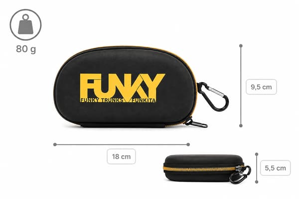 Funkita Google Black Attack badepakke sort