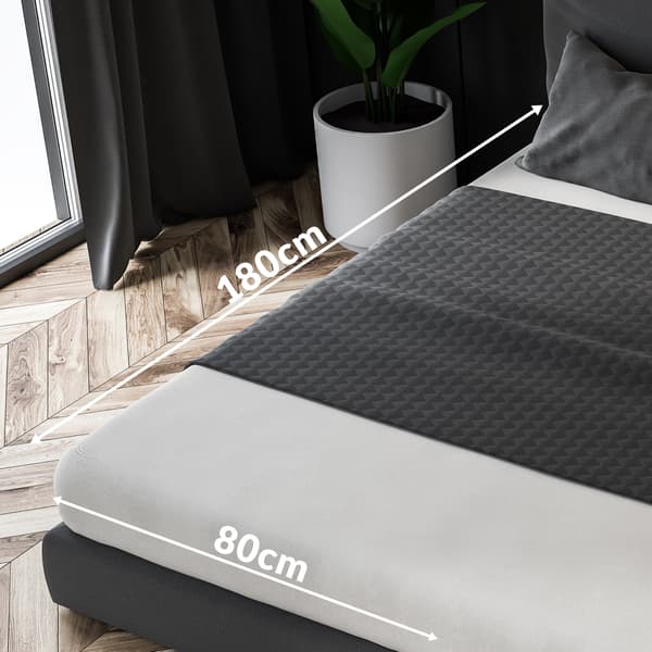 Sengetøj 200x220 jersey 100% bomuld sort