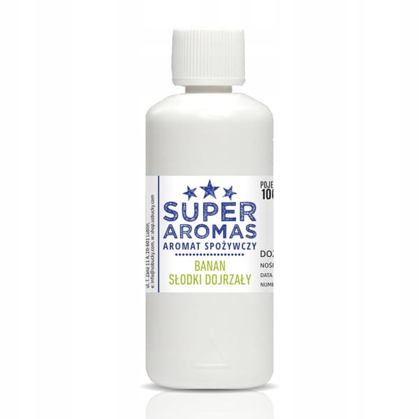 Superaromer Söt mogen banansmak 100 ml
