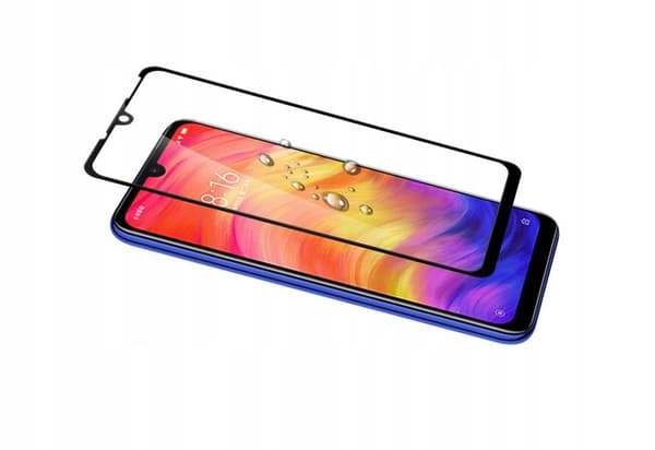 Härdat glas 5D helskärmsglas för XIAOMI REDMI NOTE 7